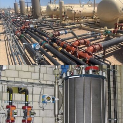 Medidor de flujo de masa líquida de vapor de gas industrial Endress Hauser Proline Prowirl F 200 E+H Medidor de flujo de vórtice