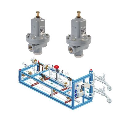 Regulador de presión Emerson Fisher serie M95 Regulador reductor de presión de gas industrial de alto rendimiento