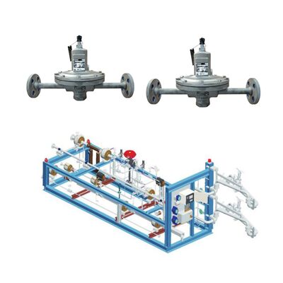 Regulador de presión Emerson Fisher serie M95 Regulador reductor de presión de gas industrial de alto rendimiento