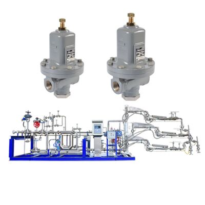 Alta precisión Emerson Fisher M95 serie regulador de presión de gas válvula reductora de presión para uso industrial