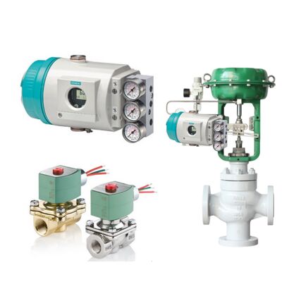 Posicionador de Válvula Digital Inteligente Siemens SIPART PS2 6DR5125 con Válvulas Solenoides ASCO