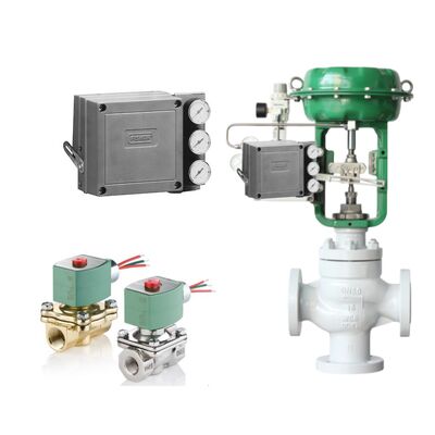 Emerson Fisher 3582 Electro Pneumatic Single-Acting Valve Positioner with ASCO Solenoid Valves