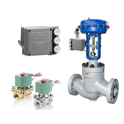 Emerson Fisher 3582 Electro Pneumatic Single-Acting Valve Positioner with ASCO Solenoid Valves