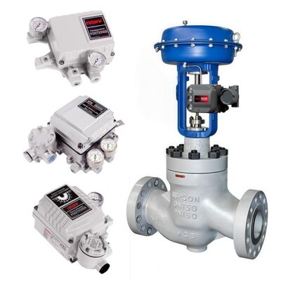 Rotork YT1000 posicionador de válvula para el control del actuador neumático oleoducto de tratamiento de gas y agua industrial