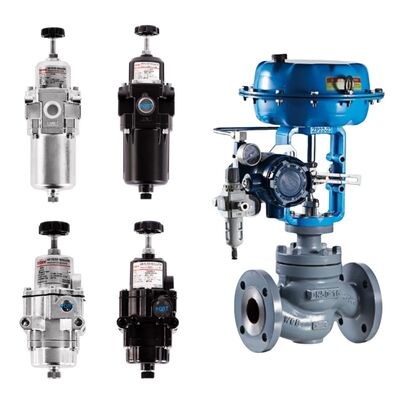 Regulador de filtro Rotork YT200 YT205 para tratamiento de agua, gas y petróleo, químico, energético y farmacéutico