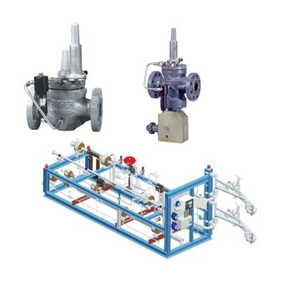 Regulador Reductor de Presión Emerson Fisher Serie EZR de Alta Capacidad para Uso Industrial