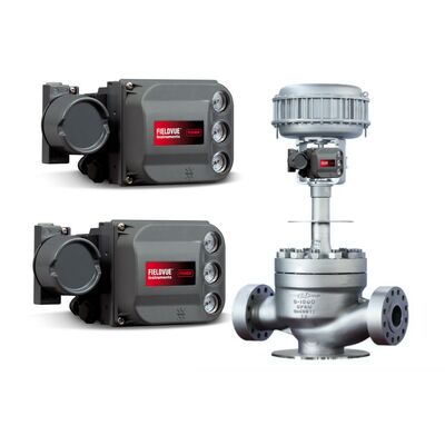 Chongqing Chuanyi válvula de control con Emerson Fi sher DVC6200 serie inteligente digital HART posicionador de válvula