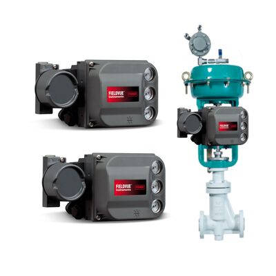 Chongqing Chuanyi Control Valve with Emerson Fi sher DVC6200 Series Smart Digital HART Valve Positioner