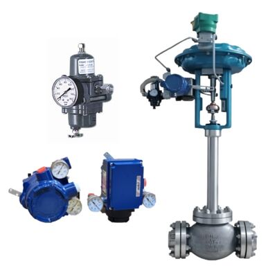 Válvula de regulación criogénica de Wuzhong ALS Serie ALC Azbil Avp200 posicionador para sistemas Lng y de baja temperatura