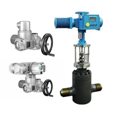 Wuzhong Multi Turn Multi Port Control Valve ATM with Auma Actuator for Power Plant Water System