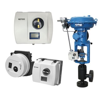 Wuzhong Instrument Control Valve with Valmet Me-tso Neles ND7000 Series Smart Valve Positioner