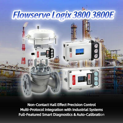 Alta precisión de flujo de servicio Logix 3800 3800E posicionador de válvula digital fiable de control de las válvulas de piezas en stock