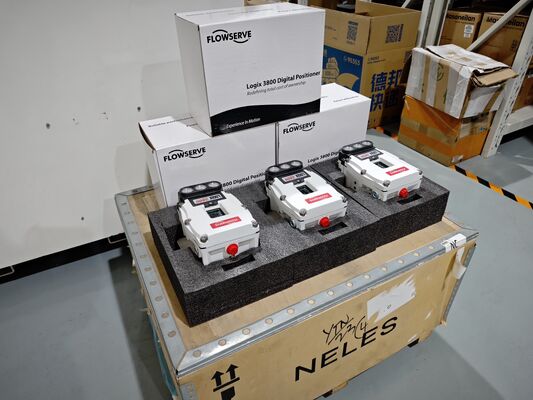 Alta precisión de flujo de servicio Logix 3800 3800E posicionador de válvula digital fiable de control de las válvulas de piezas en stock
