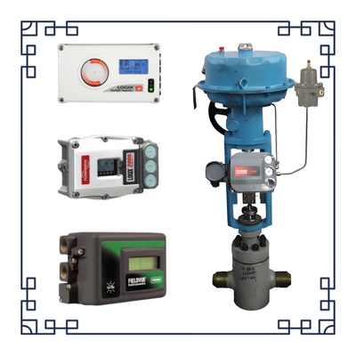 Industria del petróleo y el gas FISH-ER válvula de control y posicionador neumáticos Fish-er DVC2000 DVC6200 3582I y Masoneilan 4700E
