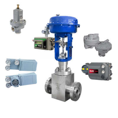 Industria del petróleo y el gas FISH-ER válvula de control y posicionador neumáticos Fish-er DVC2000 DVC6200 3582I y Masoneilan 4700E