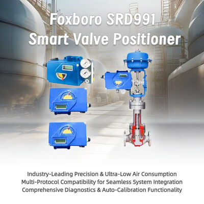 Nuevo Posicionador de válvula de Control inteligente Foxboro SRD991 con pantalla Exia neumática intrínsecamente segura OEM