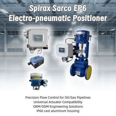 Alta precisión electropneumática Spirax Sarco EP6 posicionador pieza de repuesto Compatible Actuadores de varias marcas