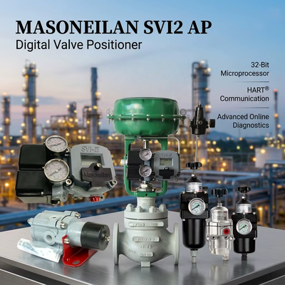 Proveedor Masoneilan 78-40 SVI2 AP Posicionador de válvulas digitales inteligentes Regulador de filtro de aire de Tissin
