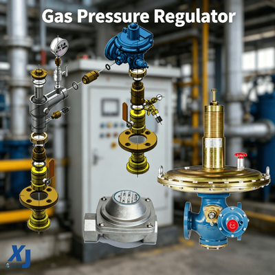 Chunhui Controls Natural Gas Pressure Control Industrial Gas Distribution Gas Pressure Regulator