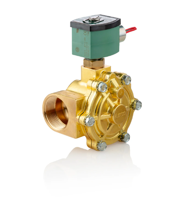 Control del fluido de gas de aire y agua cerrado normalmente