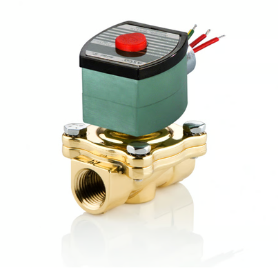 Control del fluido de gas de aire y agua cerrado normalmente