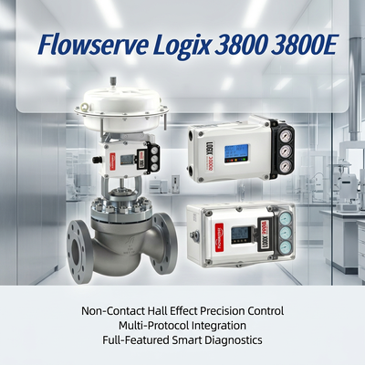 Alta precisión de flujo de servicio Logix 3800 3800E posicionador de válvula digital fiable de control de las válvulas de piezas en stock