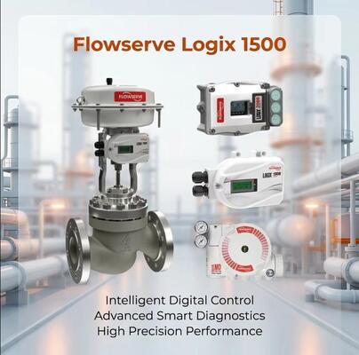 Flowserve Logix 1500 Protocolo inteligente HART Posicionador de válvula digital Control de flujo Industria química del petróleo
