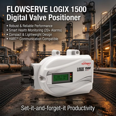 Flowserve PMV D20 Caja de interruptores de límite Controlador de válvula Comunicador HART Posicionador de válvula digital Flowserve Logix 1500