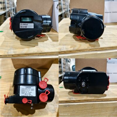 Flowserve PMV D20 Digital Valve Positioner with HART Communication 4-20mA Input Signal and IP66 Enclosure Protection
