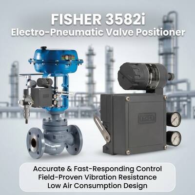 Posicionador de válvula electroneumática F-isher 3582i Precio competitivo Entrega rápida