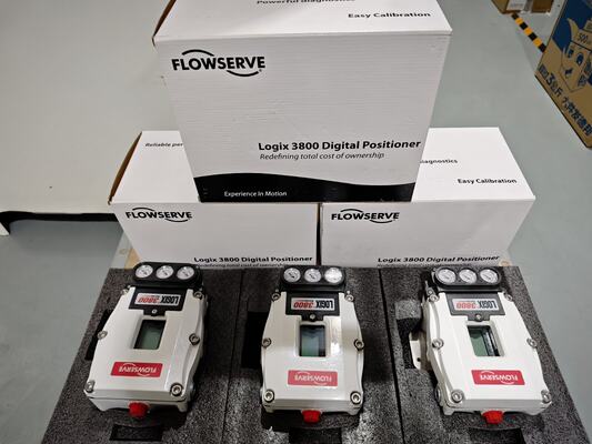 Alta precisión de flujo de servicio Logix 3800 3800E posicionador de válvula digital fiable de control de las válvulas de piezas en stock