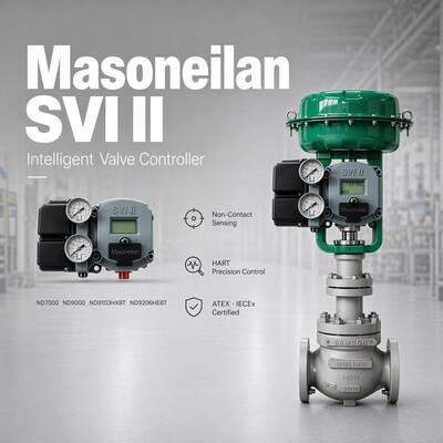 Posicionador de válvula digital de rendimiento avanzado Masoneilan SV II AP SVI2-21123111