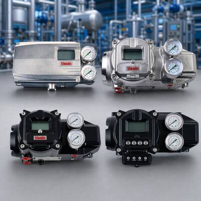 TISSIN TS805 TS905 Posicionador de válvula inteligente HART STS316 IP66 Actuador rotativo lineal a prueba de explosión