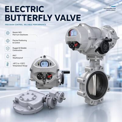 Fábrica OEM de conexión eléctrica de bola de mariposa de válvula rotor IQT Actuador eléctrico de cuarto giro de la serie IW Cajas de engranajes de giro parcial