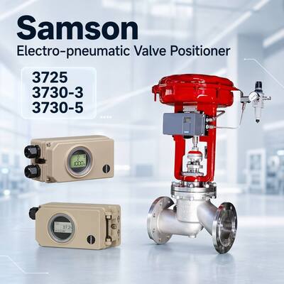 Nueva válvula de control de vapor de Samson Válvula de posicionamiento electropneumático de Samson 3725 3730-3 3730-5 Válvula de piezas de suministro