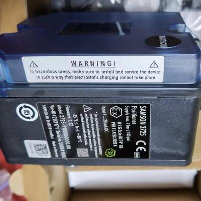 Nueva válvula de control de vapor de Samson Válvula de posicionamiento electropneumático de Samson 3725 3730-3 3730-5 Válvula de piezas de suministro