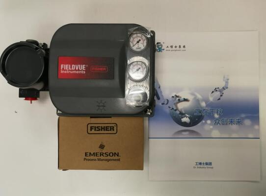 Nueva marca OEM F-isher Butterfly válvula de control neumático y DVC6200 posicionador de válvula