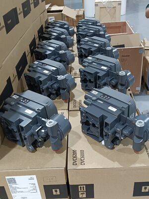 Nueva marca OEM F-isher Butterfly válvula de control neumático y DVC6200 posicionador de válvula