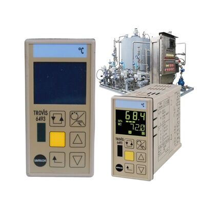 Controlador de proceso compacto SAMSON TROVIS 6493 Controlador de temperatura, presión y caudal Controlador electrónico