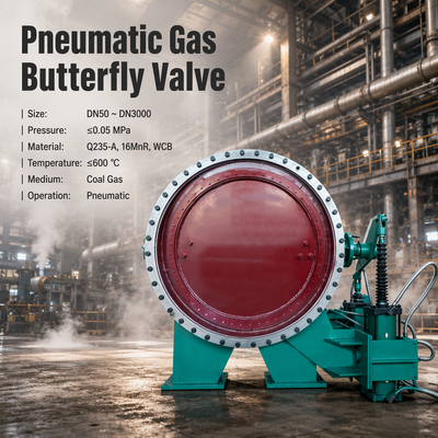 JIANGSU SHENTONG Industrial Pneumático de gas de la válvula de la mariposa de la explosión de alto horno de coque horno de gas de tubería de la válvula de la mariposa