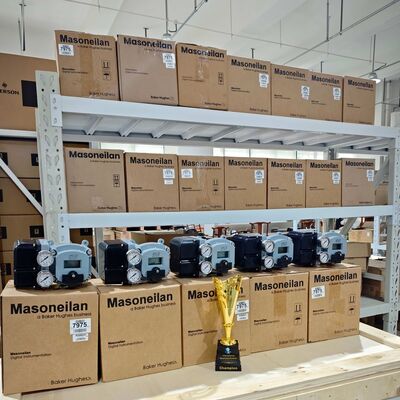 Posicionadores de válvula electroneumática OEM de gas de bola F-isher 3660/3661/3852/3582i originales en stock