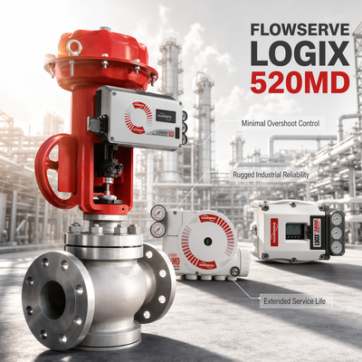 Flowserve Logix 520MD Plus posicionador digital HART 4 20mA actuador de válvula de control energía química de gas de aceite