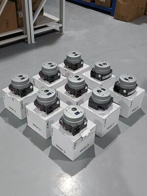 Controlador de posición de válvula digital inteligente neumático Valmet Me Tso OEM ND7000 ND9000 ND9103HX8T ND9206HE8T HART 4-20mA Automatización Industrial