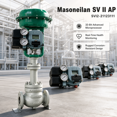 Posicionador de Válvula Inteligente Digital Masoneilan SVI2-21123111 SVI2 AP Con Diagnóstico Completo de Válvula