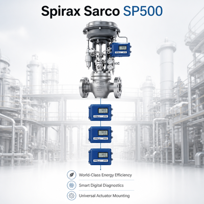 Nuevo Spirax Sarco SP500 HART posicionador inteligente 4-20mA controlador electro neumático coincide con el actuador Chongqing Chuanyi