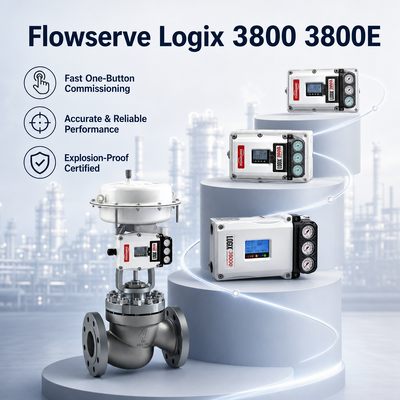 Novedad en stock: Posicionador neumático digital Flowserve Logix 3800 3800E, repuestos para válvulas de control