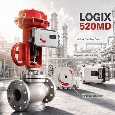 Posicionador Electroneumático Flowserve Logix 520MD Plus 4 20mA HART Antideflagrante