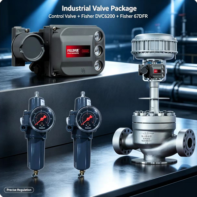 Fier DVC6200 Controlador de válvula digital con regulador de filtro 67DFR para un control neumático preciso