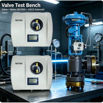 Controlador de Válvula Digital Inteligente Valmet Me-sto Neles ND7000 con Válvula Solenoide ASCO para Control de Procesos