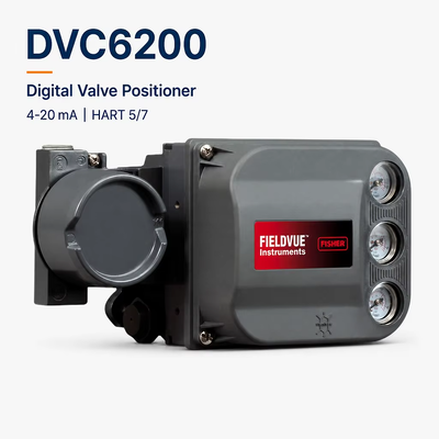 DVC6200 Posicionador de válvula digital 4?? 20 mA HART Controlador de válvula inteligente